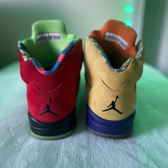 Air Jordan Retro 5 “What the 5s” Size 10.5 - Picture 4 of 4